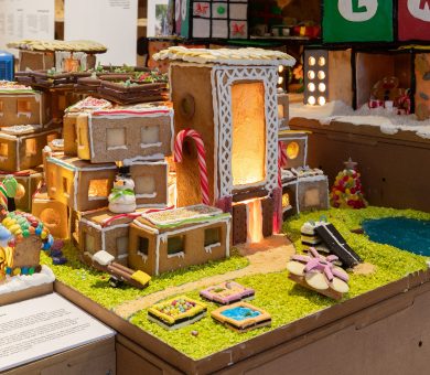 Gingerbread City: The Symmetrys Snickerdoodle Stack