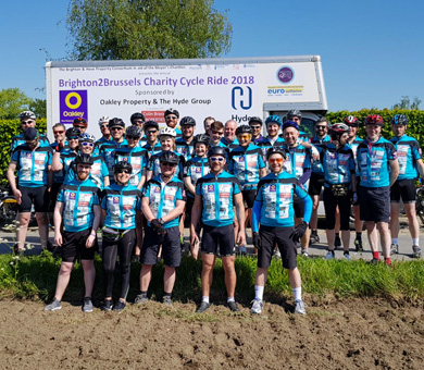 Symmetrys Represented On The Charity Cycle From Brussels To Brighton